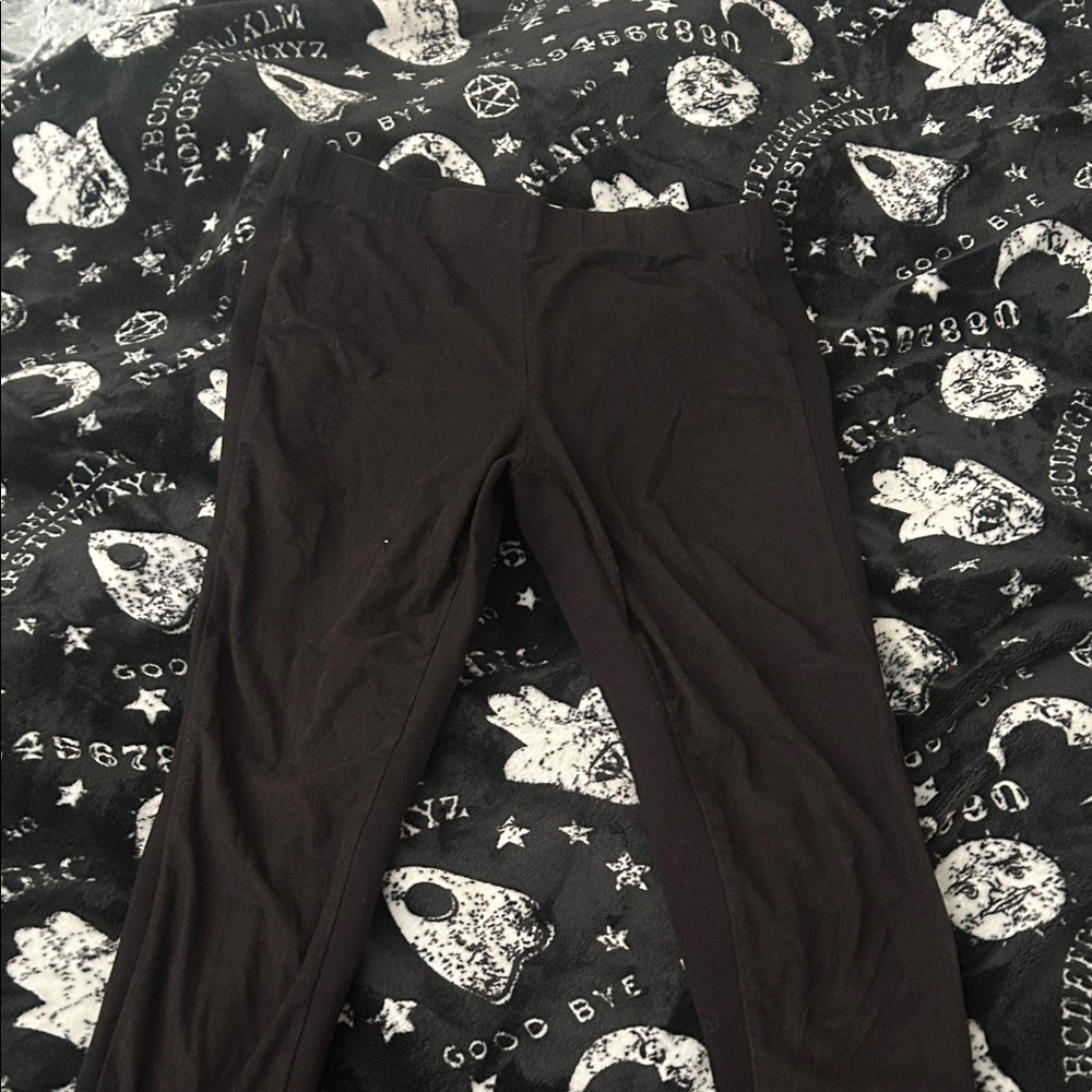 Warm Black Leggings